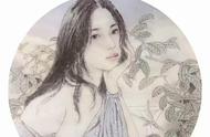 中国画院女画家张琳的经典人物画